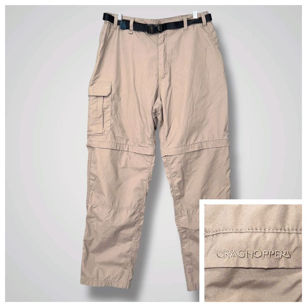 Craghoppers Convertible‎ Cargo Hiking Pants Outdoor Adventure Zip Off Legs L 34
